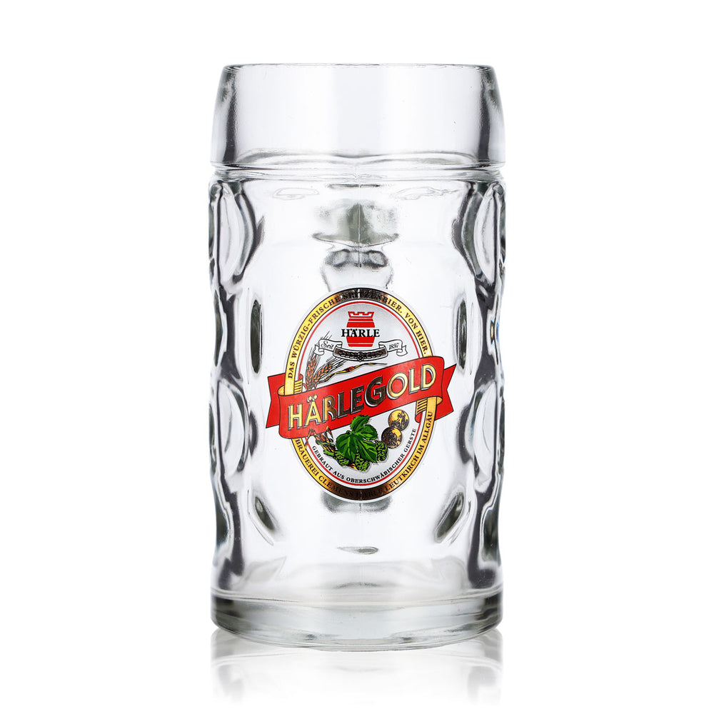 Härle Gold Beer Glass, 0.5-liter Mug