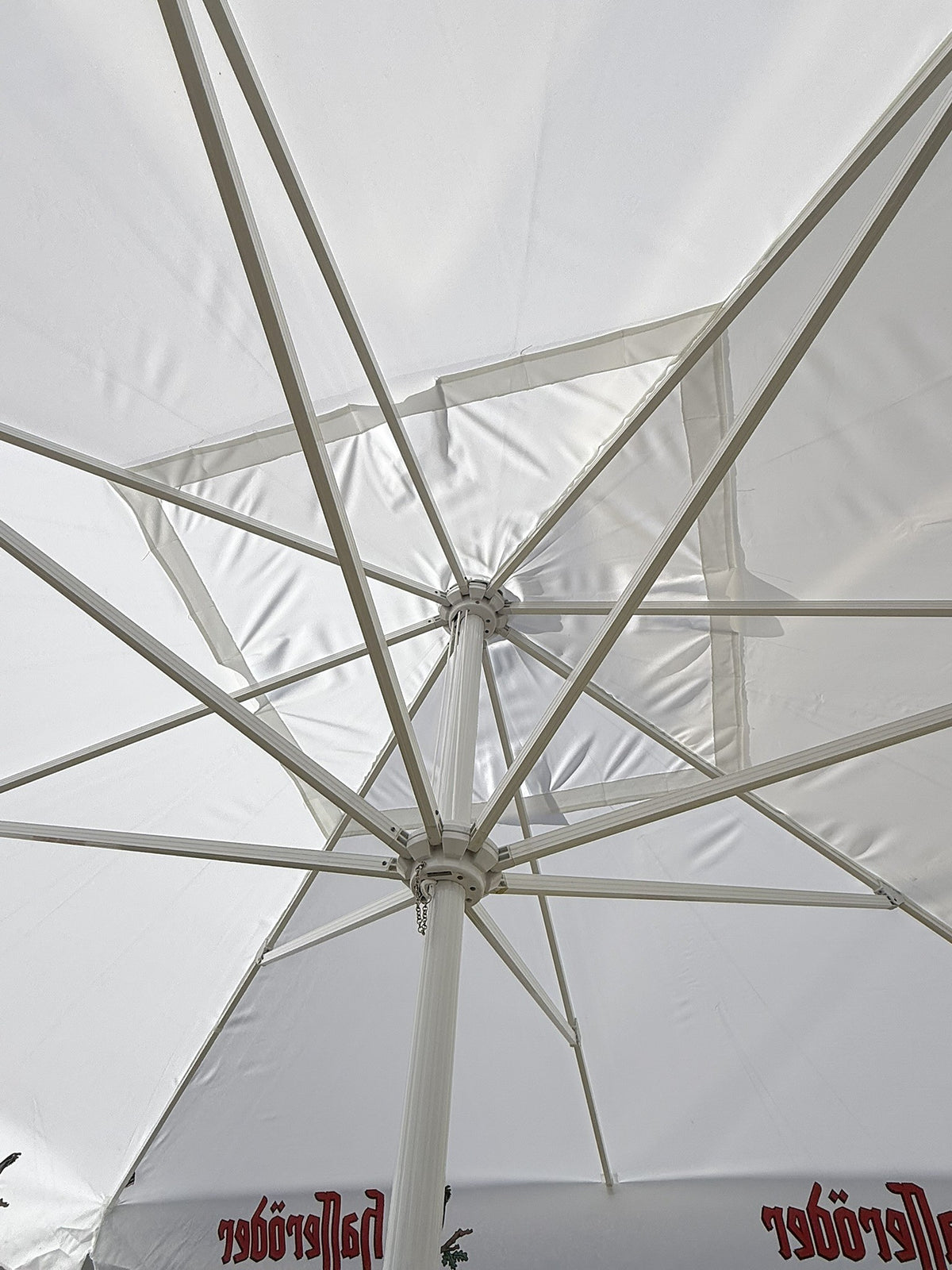Hasseröder 4x4m Umbrella—Brewery, Restaurant, Beer Garden Umbrella – View 2