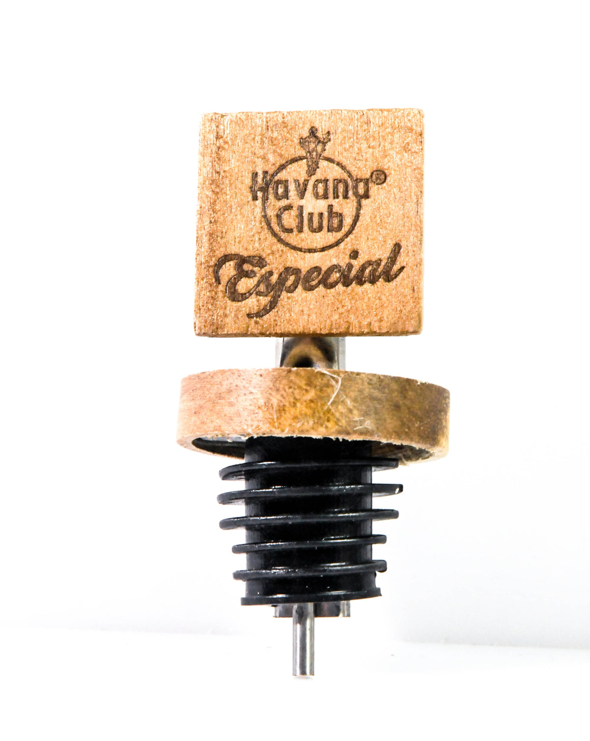 5x Havana Club Rum Pourer Bottle Pourer "Especial" Wood – View 3