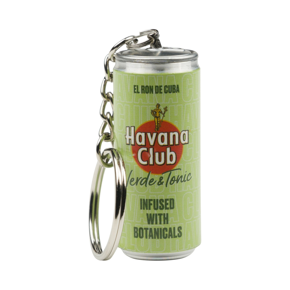 Havana Club Rum USB stick key ring tin Verde Key Ring Tonic Green