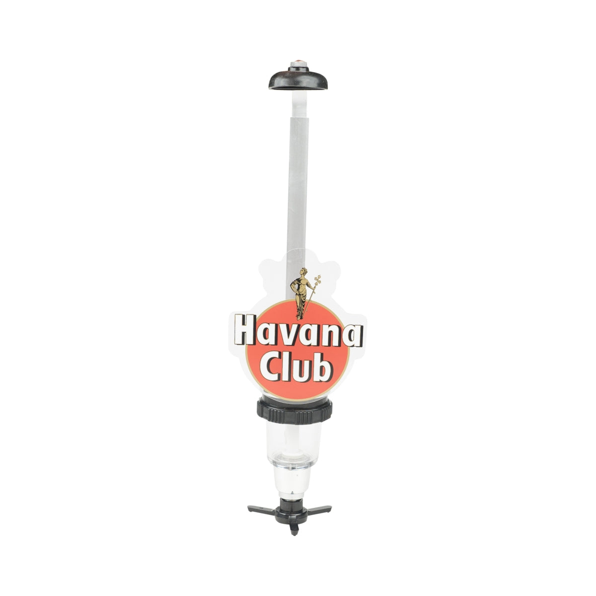 Havana Club Rum Wall Mounted Bottle Pourer Dispenser 2cl Silver Pourer