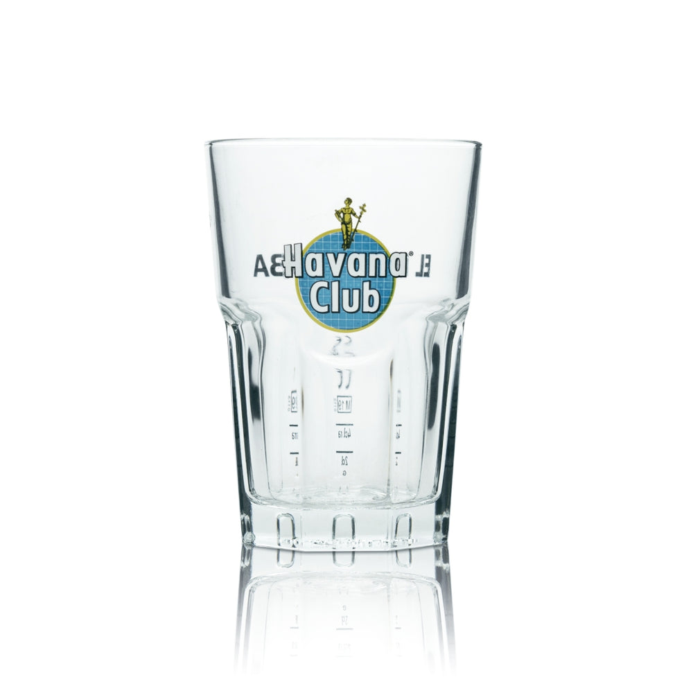 Havana Tiger Glass 0.34 l Limited Special Edition Long Drink Tumbler Glasses Blue
