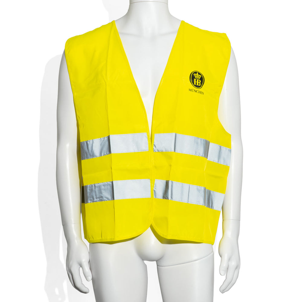 HB Munich Beer Safety Vest Reflective Yellow Size XL
