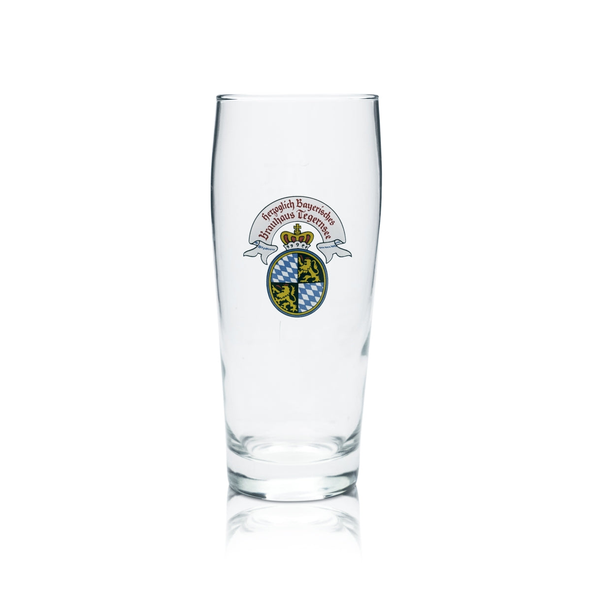 HB Tegernsee glass 0.5l beer mug glasses old logo calibrated catering rare brewery
