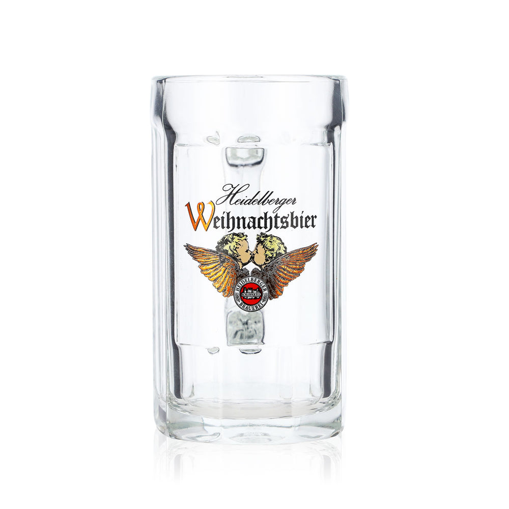 Heidelberg Brewery Beer Glass 0.2l Mug "Heidelberg Christmas Beer" Sahm