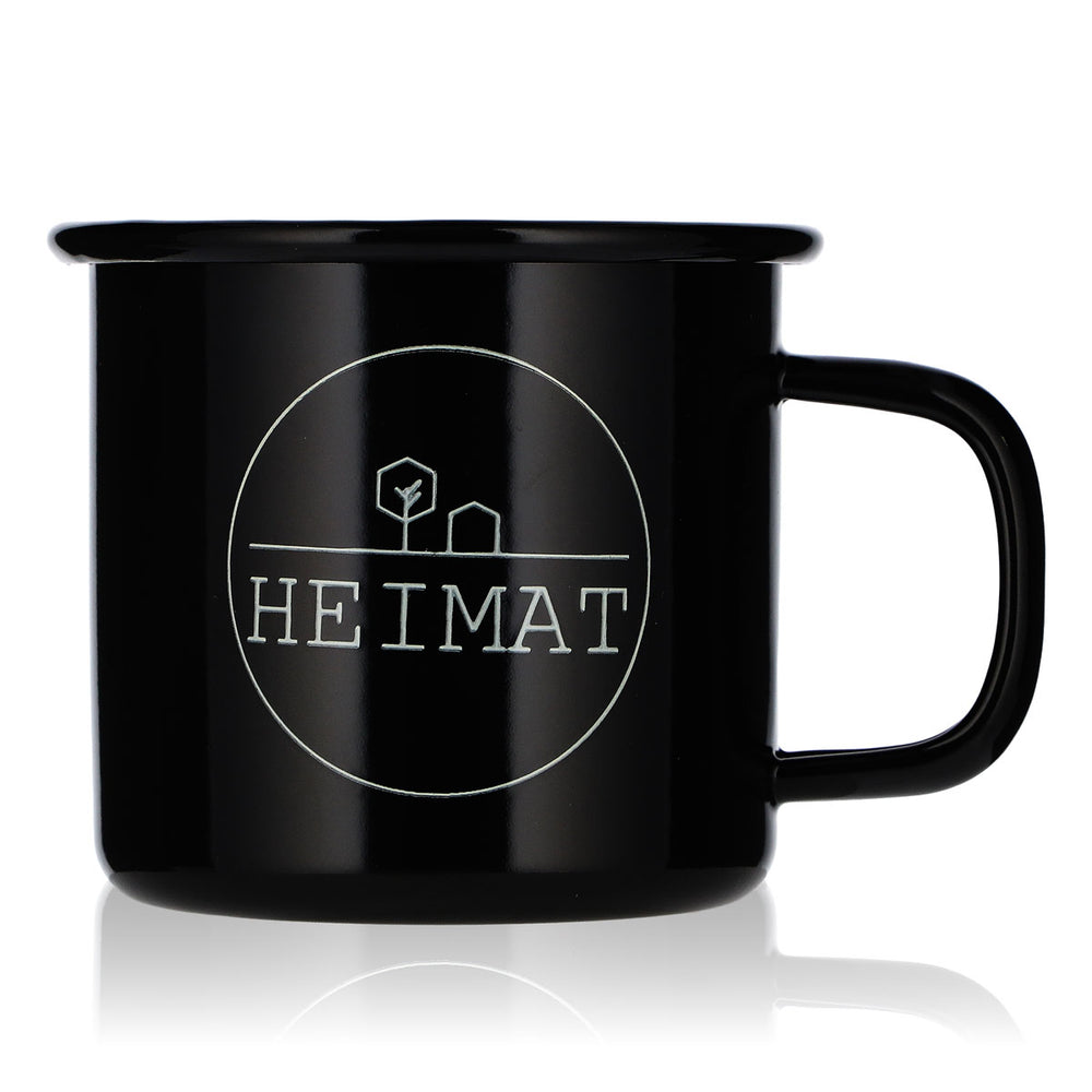 Heimat Gin Glass 0.37 L, Metal Cup, Copa, Tonic, Balloon Glass, Long Drink Glass