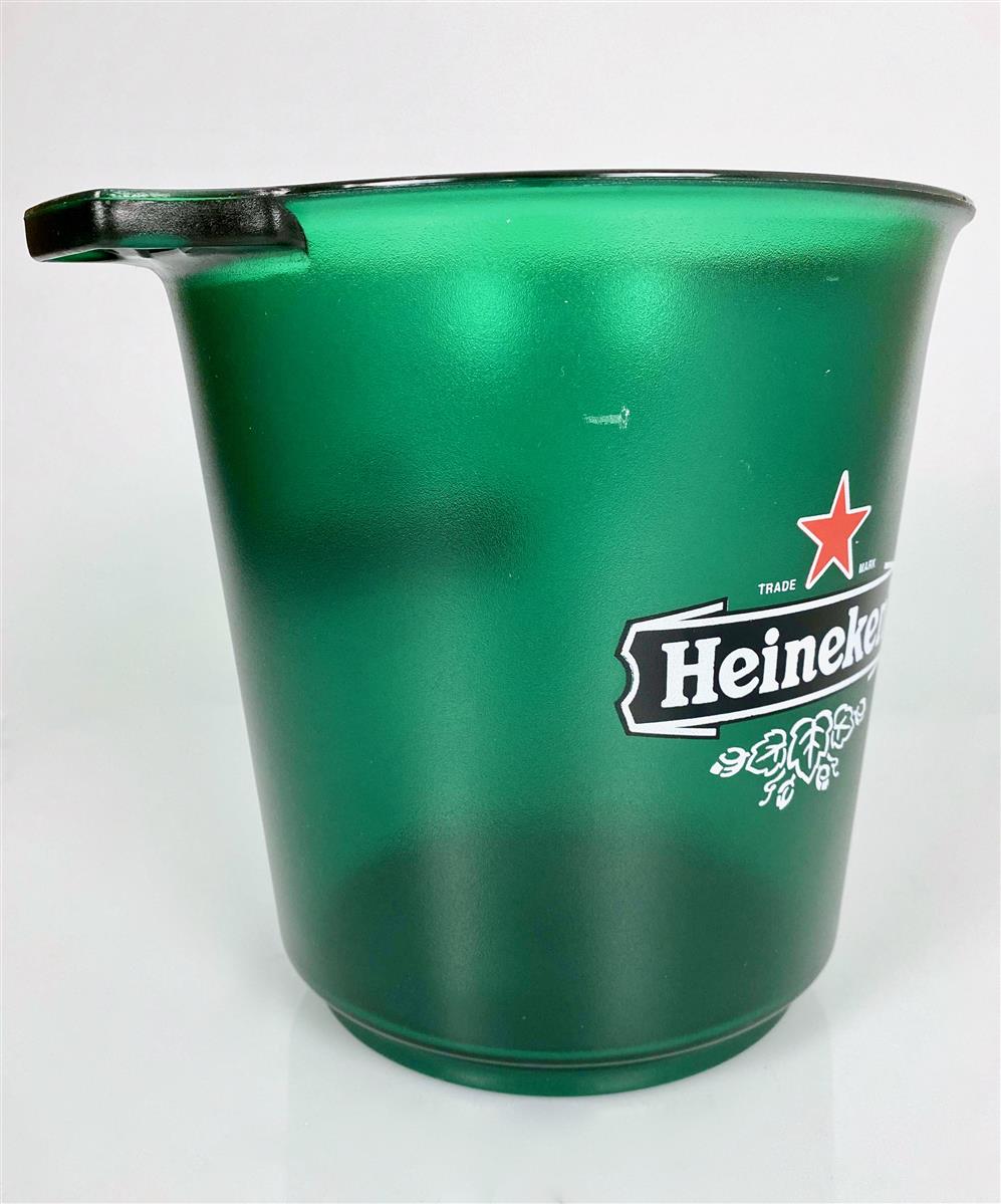 Heineken Beer Acrylic Bottle Cooler, Green, Round, Original Ice Cooler, Party – View 3