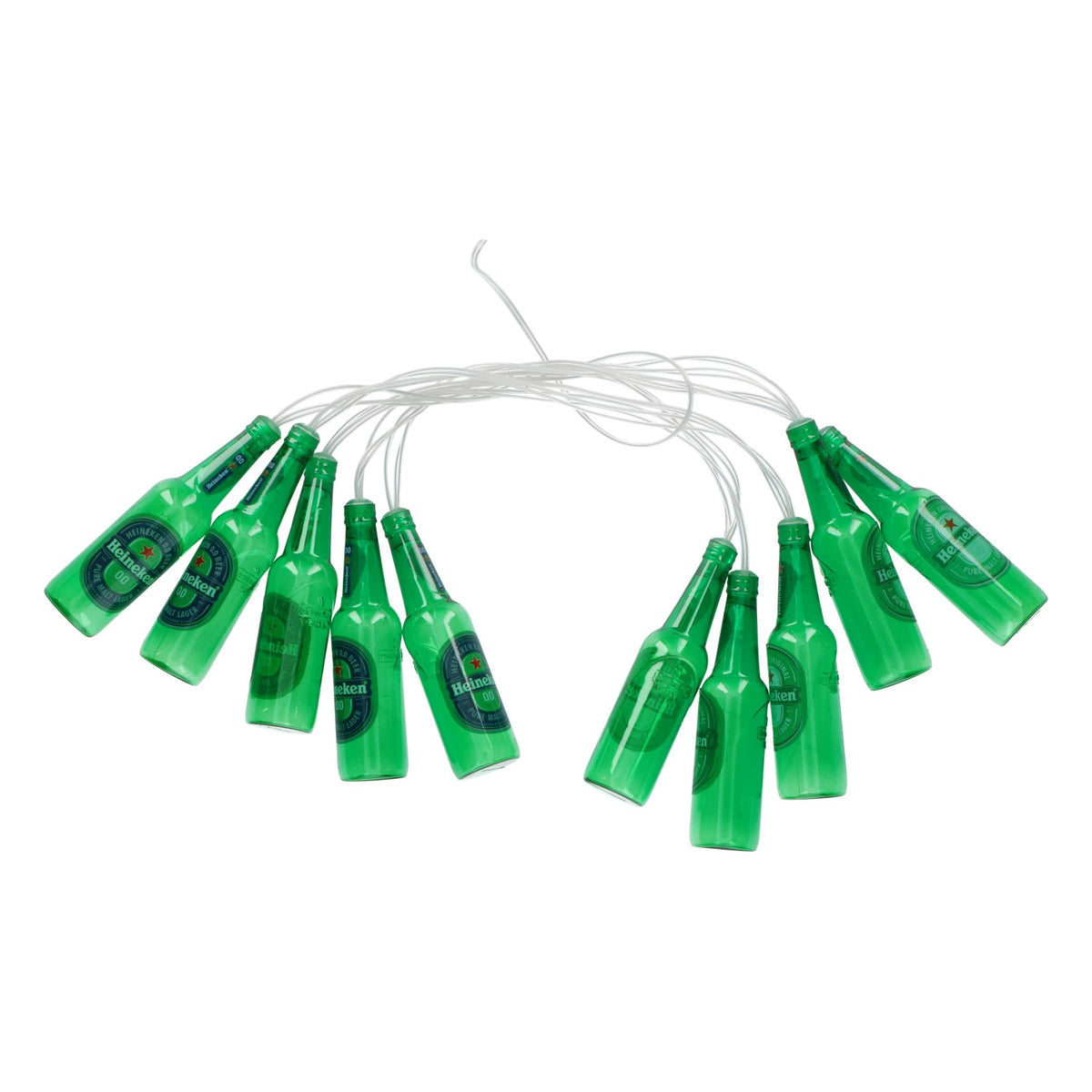 Heineken beer fairy lights illuminated advertising party garland battery operated – View 2