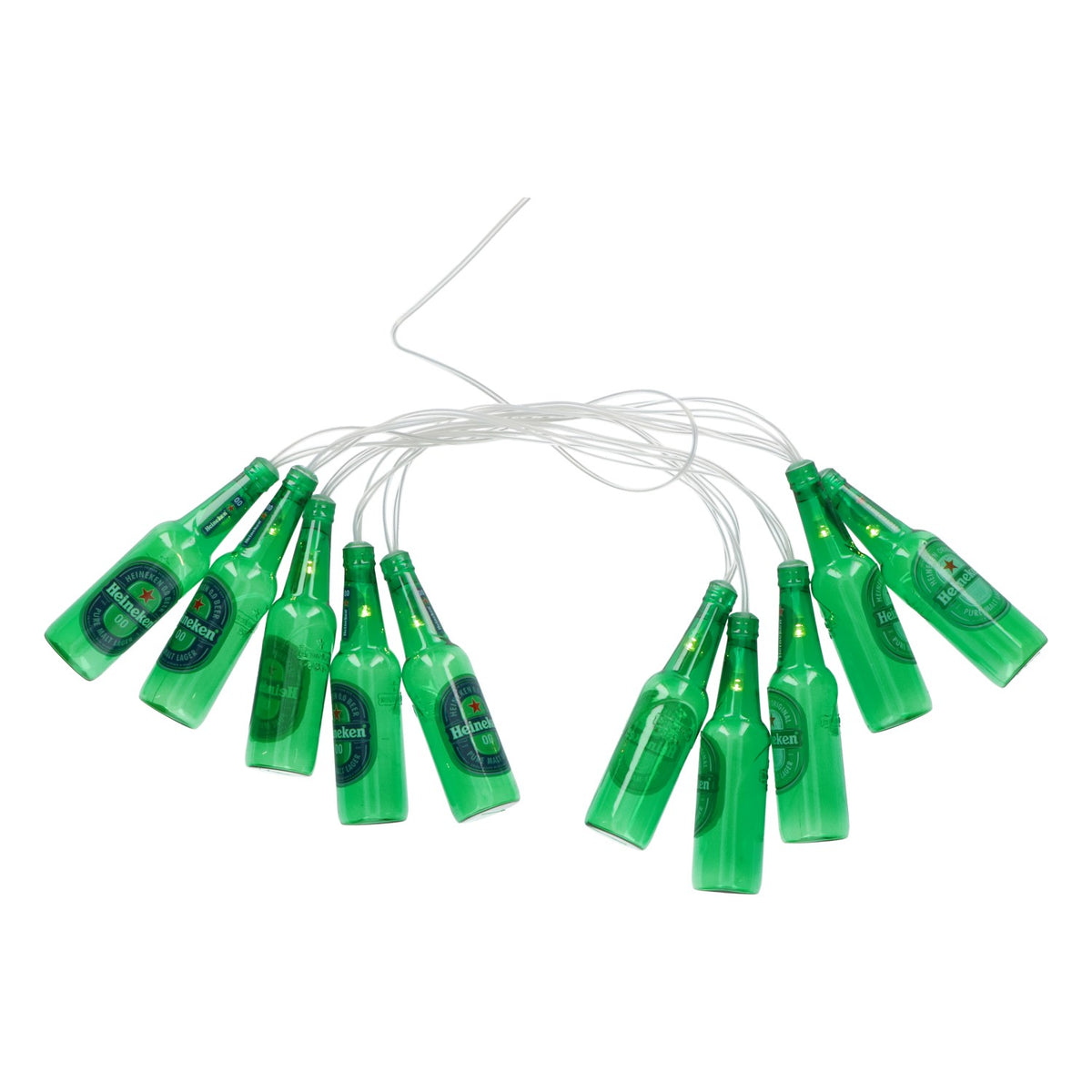 Heineken beer fairy lights illuminated advertising party garland battery operated – View 3
