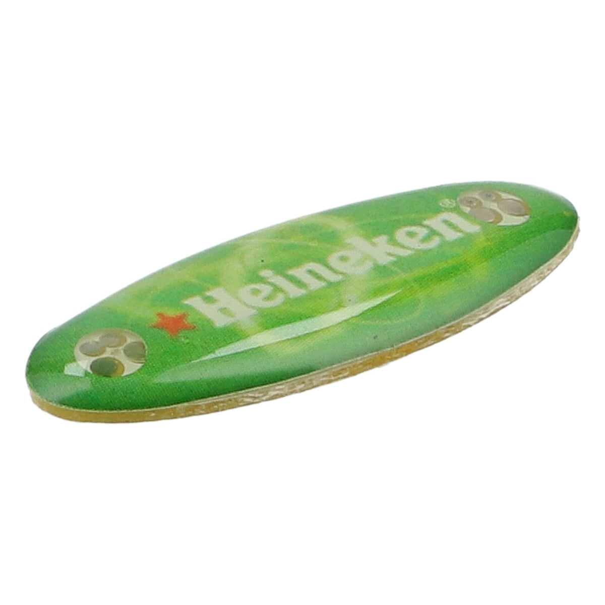 Heineken Beer Sticker: Anti-Radiation Cell Phone Sticker, Green Plastic