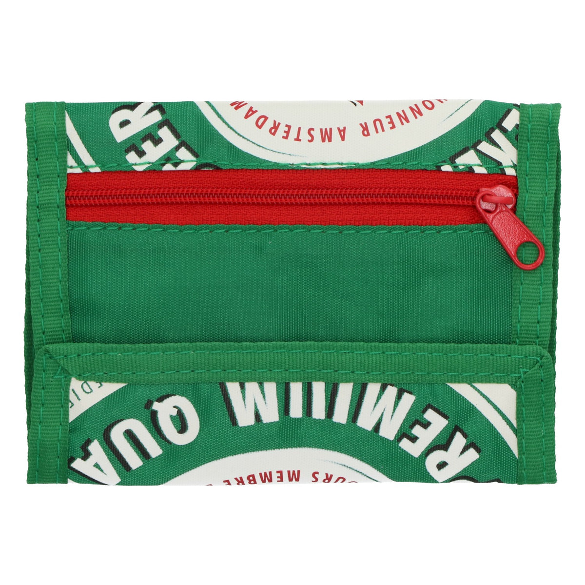 Heineken Wallet, Green, Velcro Closure, Coin Pocket, Beer Fan – View 2