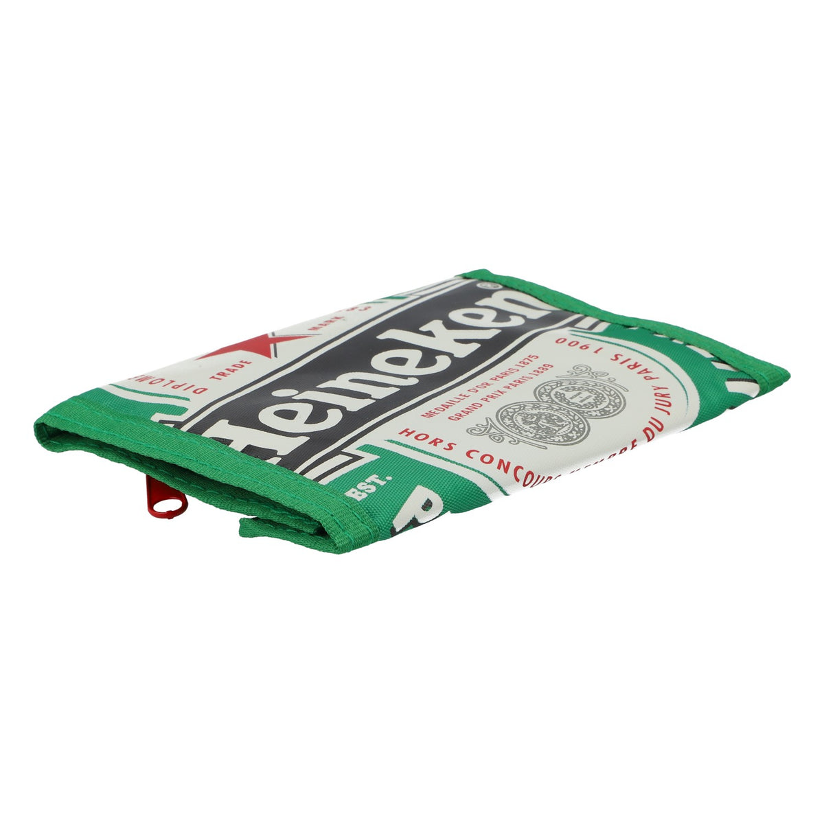 Heineken Wallet, Green, Velcro Closure, Coin Pocket, Beer Fan – View 3