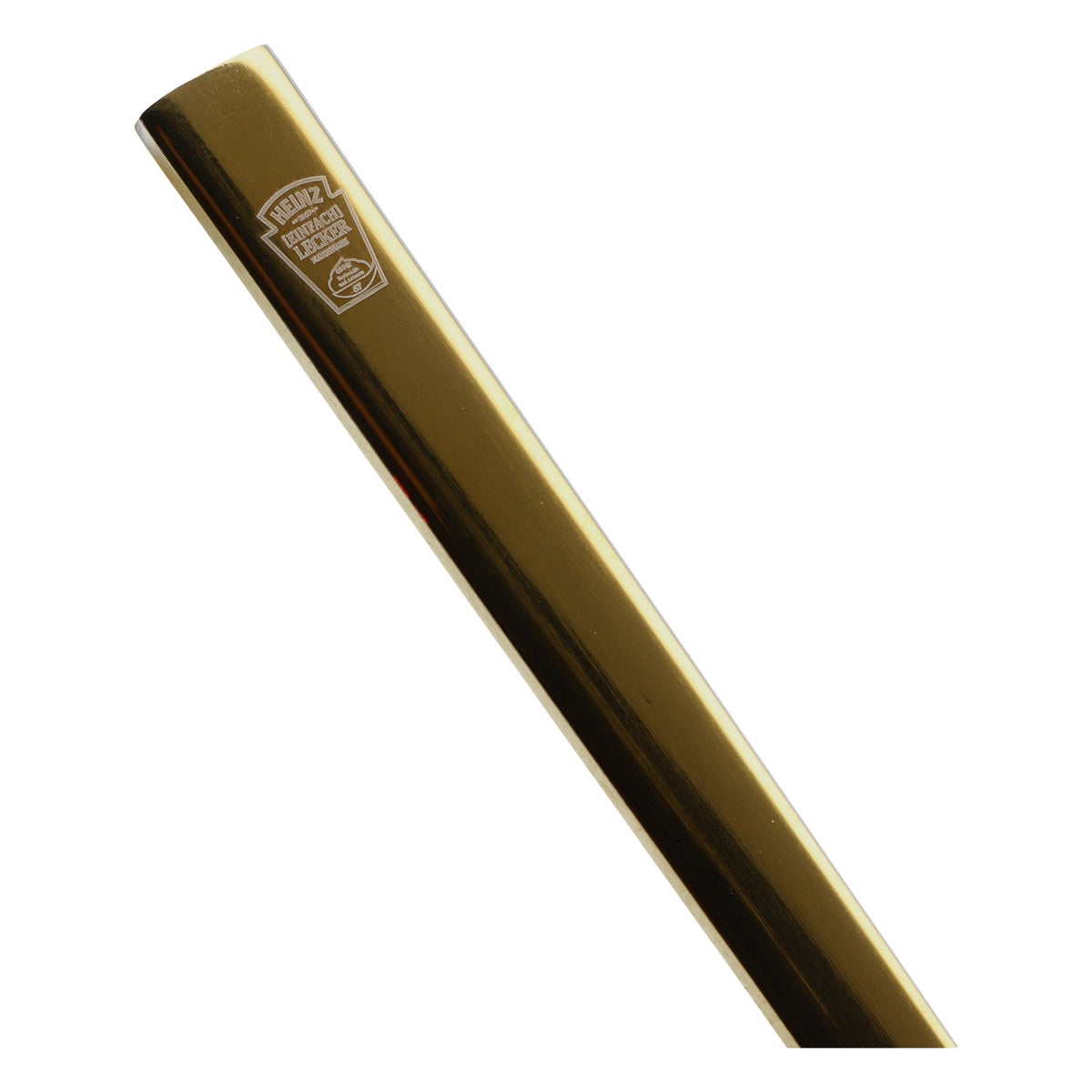 Heinz Food Spoon, Round, with Heinz Logo Engraving, Gold-Colored Metal – View 4