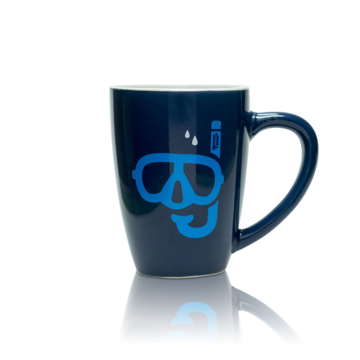 Hot cup coffee mug glass 0,2l hot chocolate cocoa tea snorkel