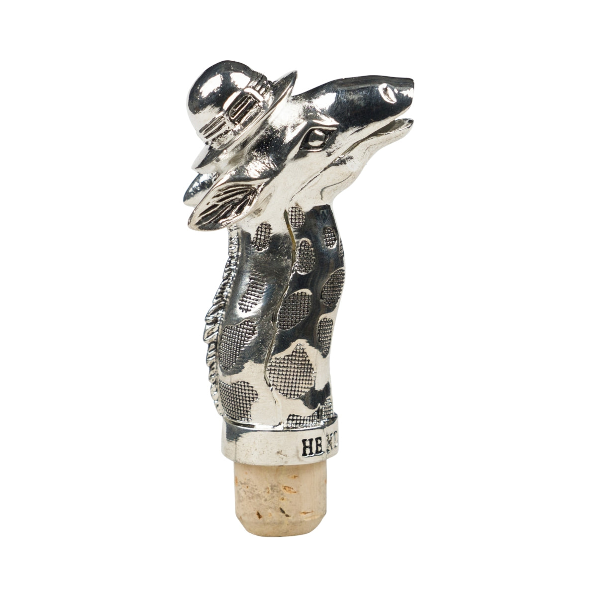Hendricks Gin Pourer Giraffe Metal Pourer Bottle Top Dispenser