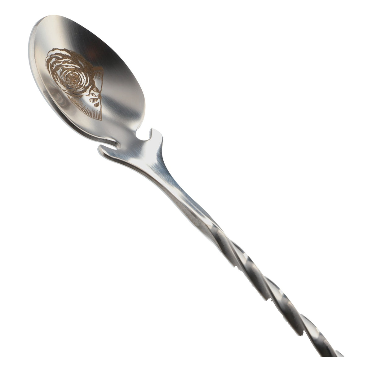 Hendricks Gin Stirrer Bar Spoon, New, Stainless Steel, Silver, Cocktail Spoon, Stirring Stick – View 2