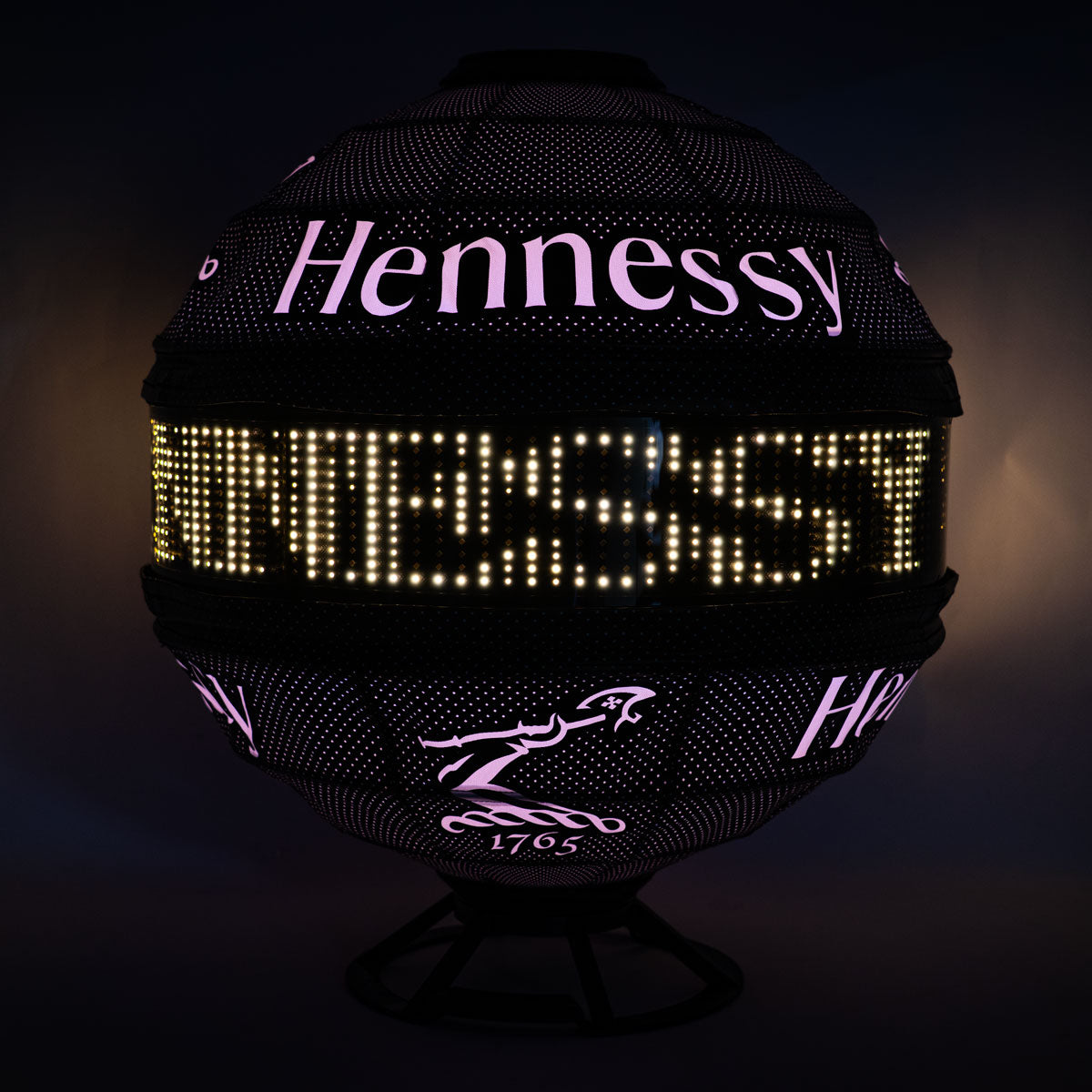 Hennessy Cognac LED Globe Illuminated Sign Bar Light – View 6