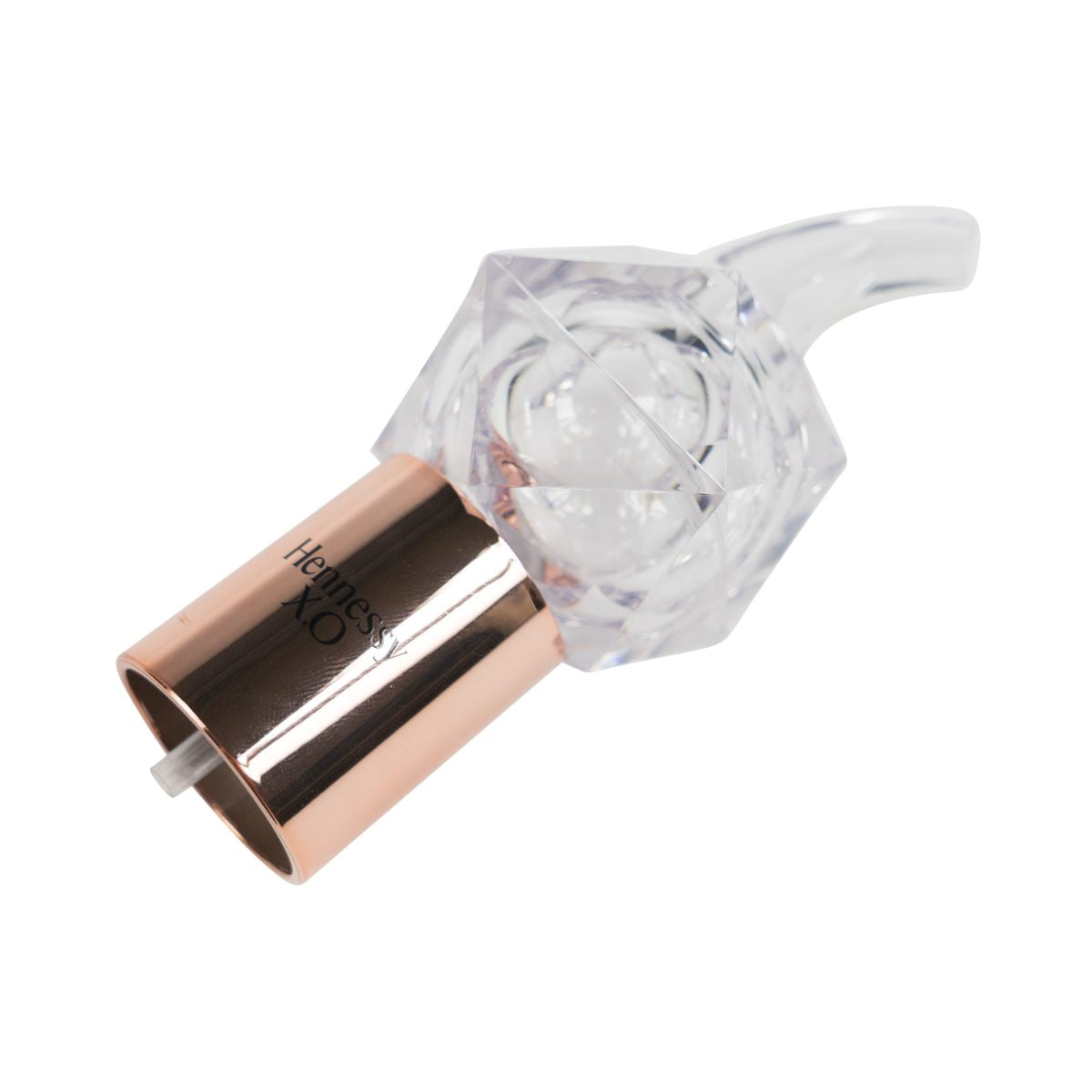 Hennessy Bottle Pourer X.O. Pourer Polygonal Glass Portion Dispenser – View 2