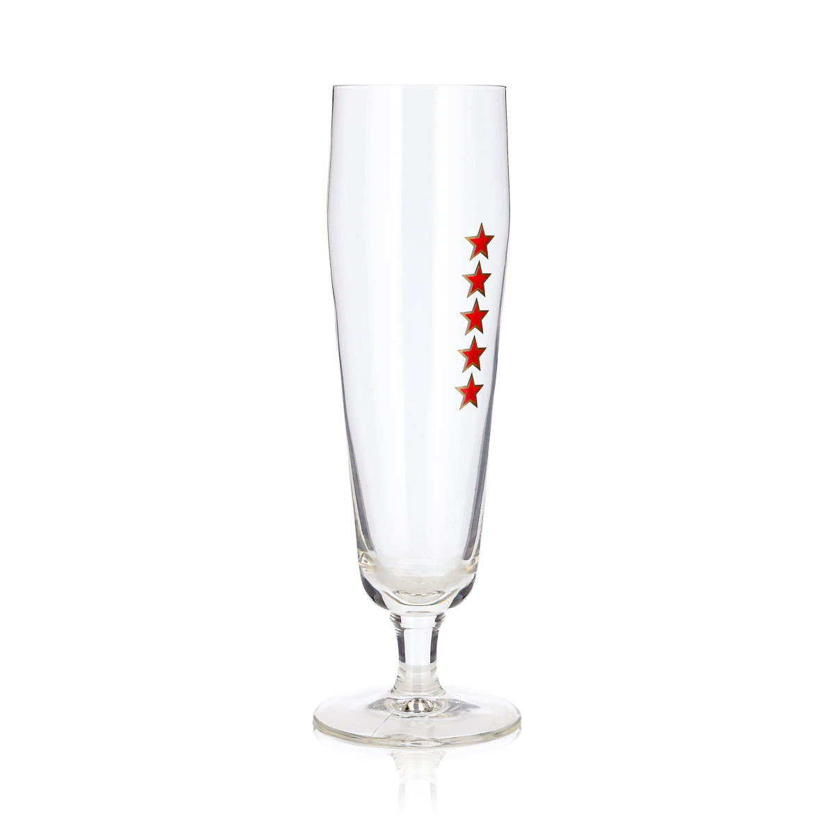 Hensen Beer Glass, 0.25 L, Pilsner Tulip-Shaped, Star Logo – View 3