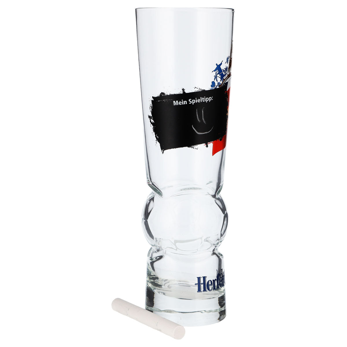 Herforder Brewery Beer Glass, 0.3 L, "Spain" Fan Cup, Soccer Collector's Glass – View 4