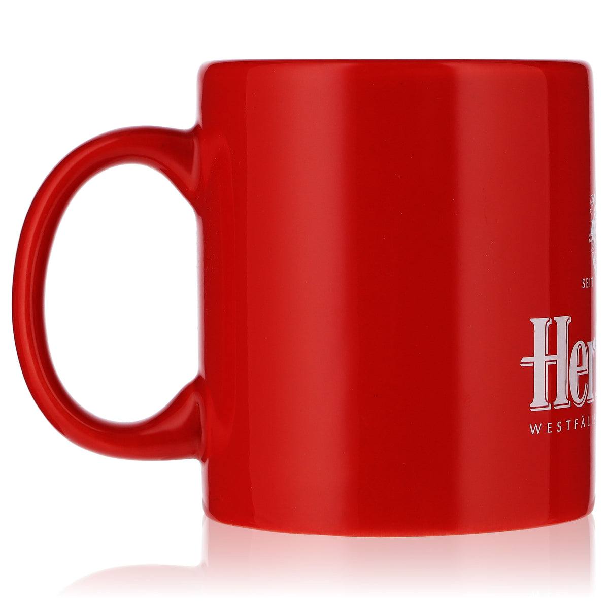 Herforder Brewery Beer Porcelain Coffee Mug Beer Punch Red – View 6