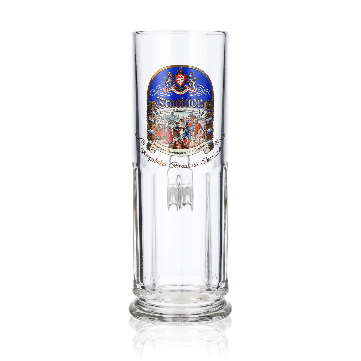 Herrbräu beer glass 0.5 l mug Tradition Ingolstadt Sahm Maximilian Seidel new