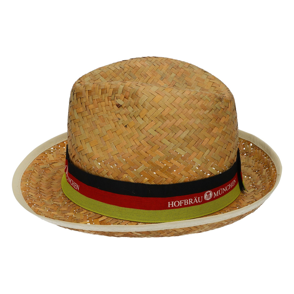 Hofbräu beer straw hat party hat Panama hat DFB World Cup Germany – View 2