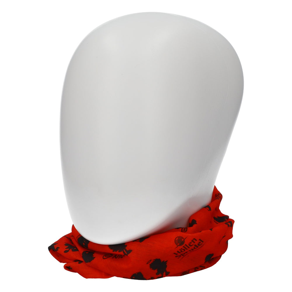 Höllensprudel Multifunctional Scarf Devil&Angel Red Tube Scarf Headband