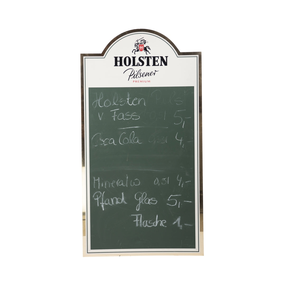 Holsten Beer Display Chalkboard Customer Stopper Gastro Bar Cafe Club Advertising