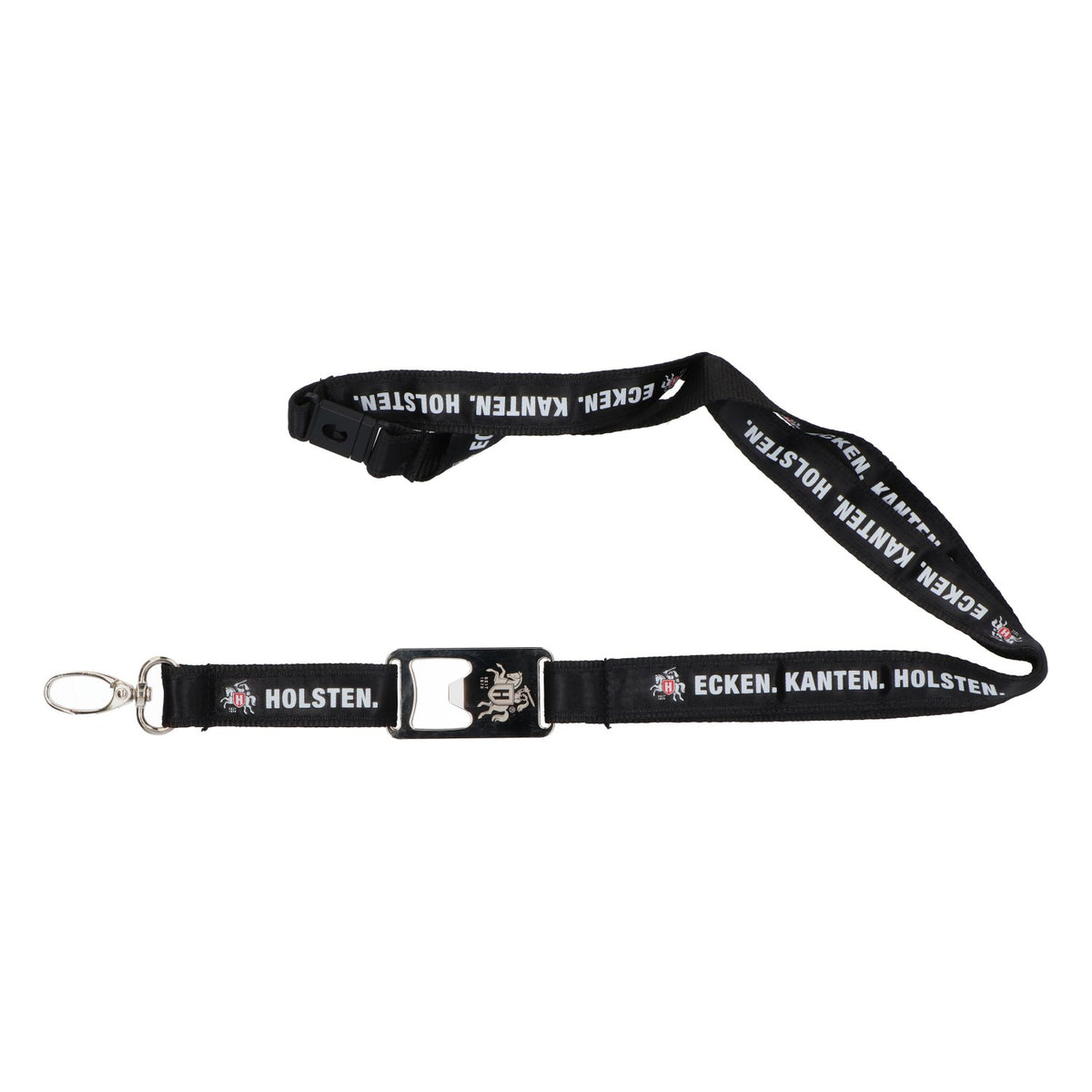 Holsten Beer Keyring Lanyard Black Bottle Opener