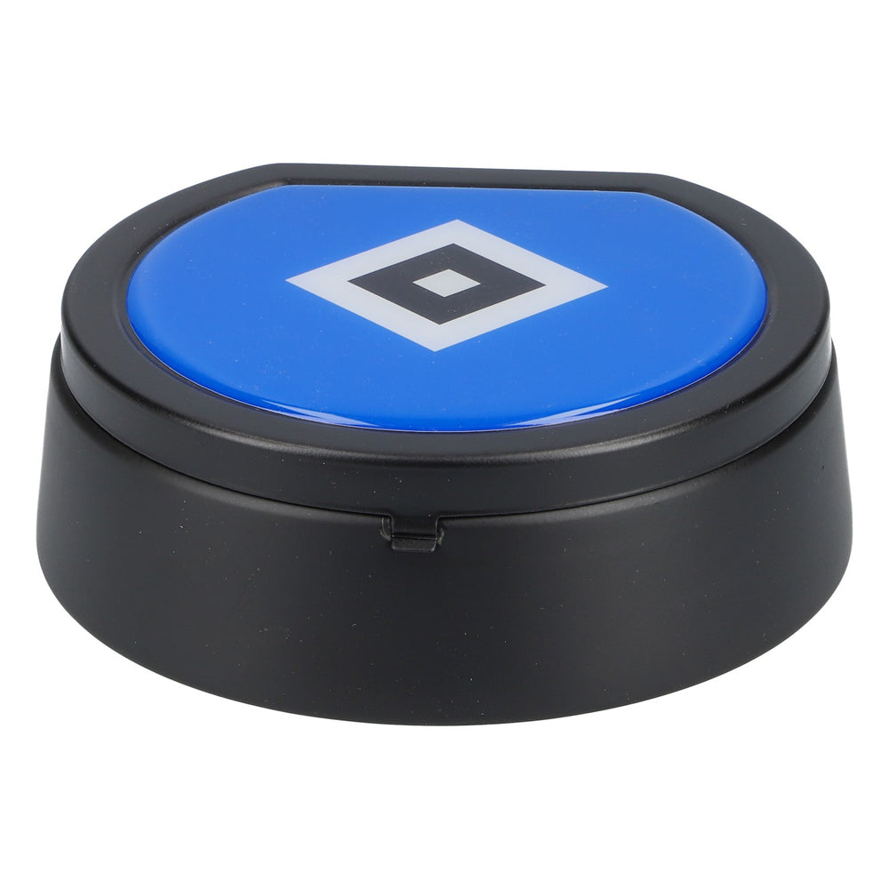 HSV Hamburg Sturm Ashtray Ashtry "HSV" with lid and ember extinguisher
