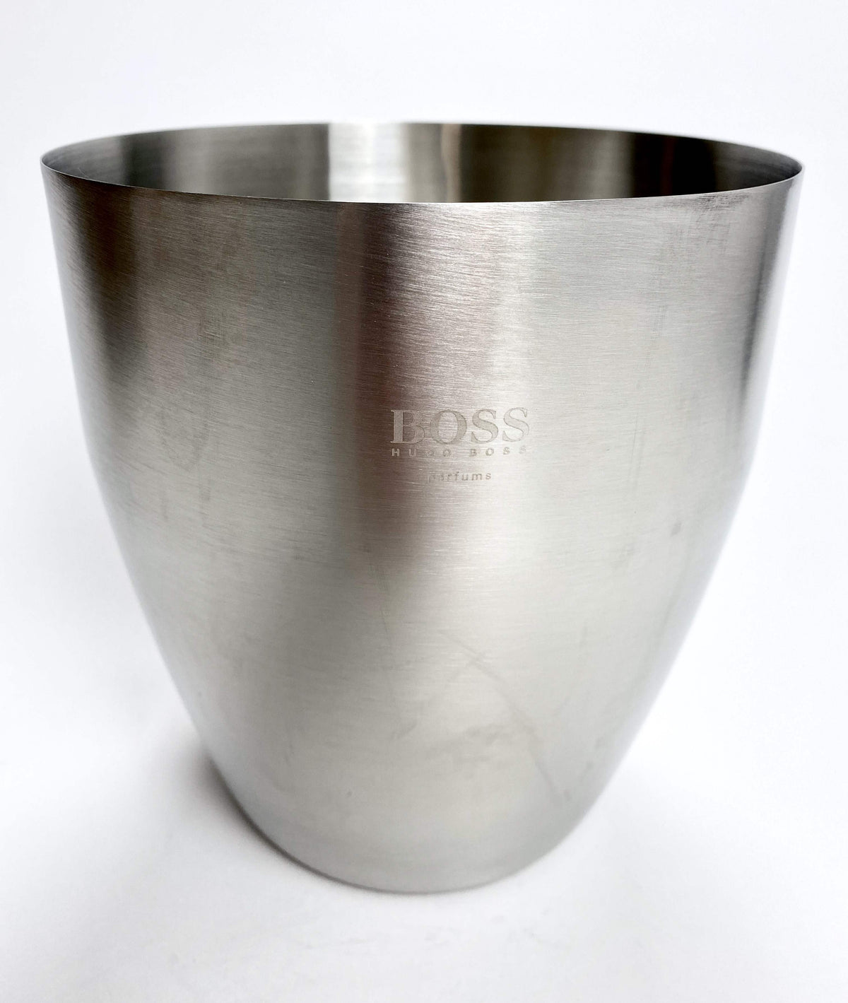 Hugo Boss stainless steel ice cube tray bottle cooler metal single