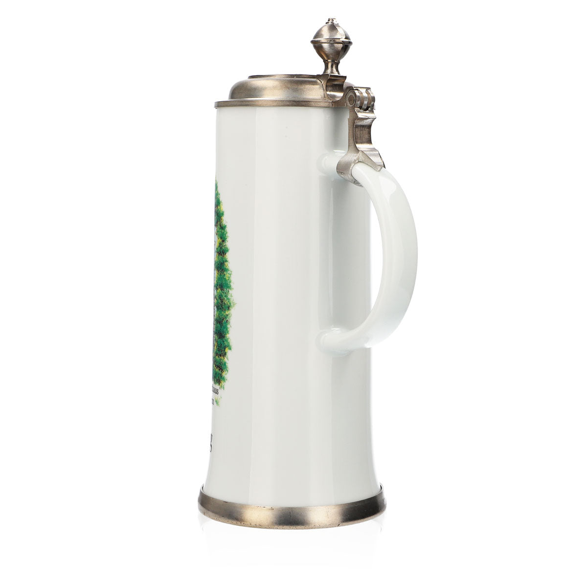 Iserlohn beer glass Annual mug 2003 Stoneware mug Seidel pewter lid 0.88 l mug – View 4