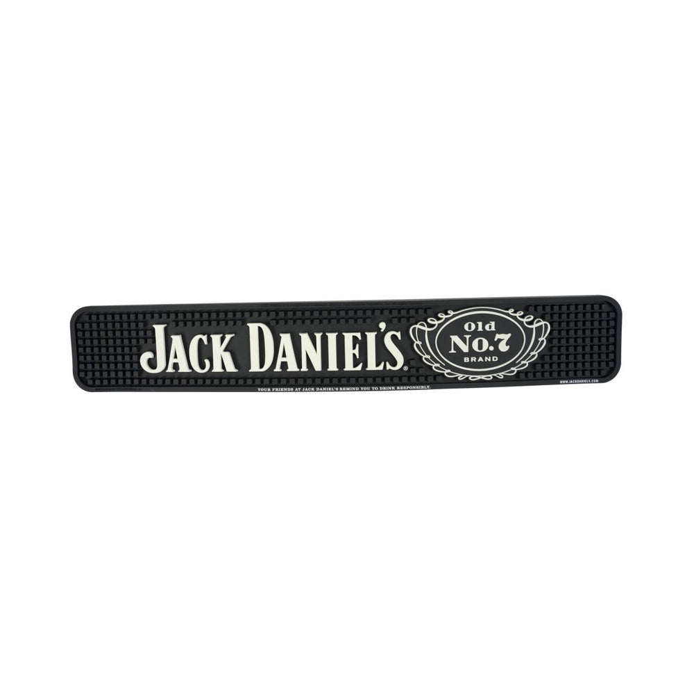 Jack Daniels Bar Mat Drip Mat Service Documents Counter Mat 53x9cm Black