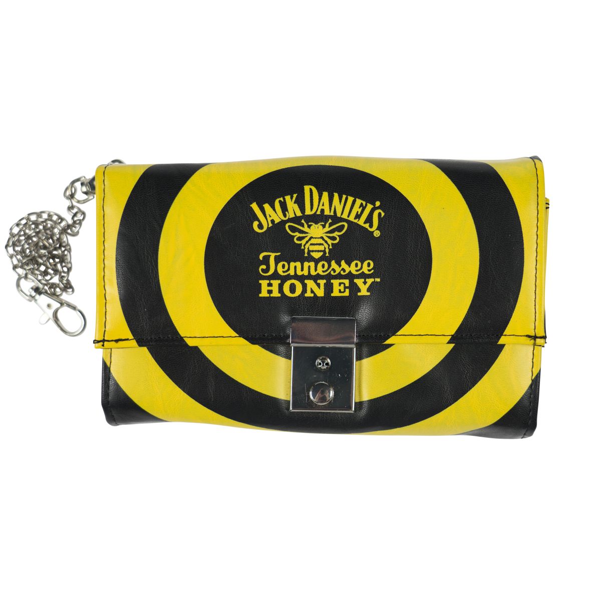 Jack Daniels Wallet & Chain Honey Edition Multiple Compartments Professional Gastro
