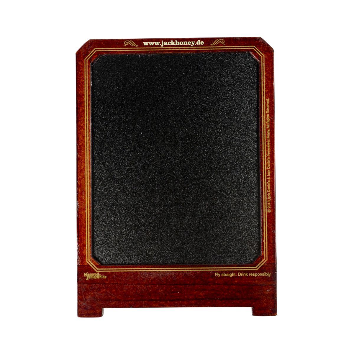 Jack Daniels chalkboard 14x19cm wood look honey menu board food menu restaurant – View 2