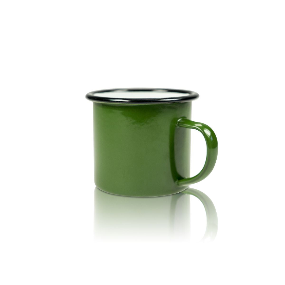 Jack Daniels Metal Mug 0.35l Handle Glass Mug Green RYE Whiskey Edition – View 3