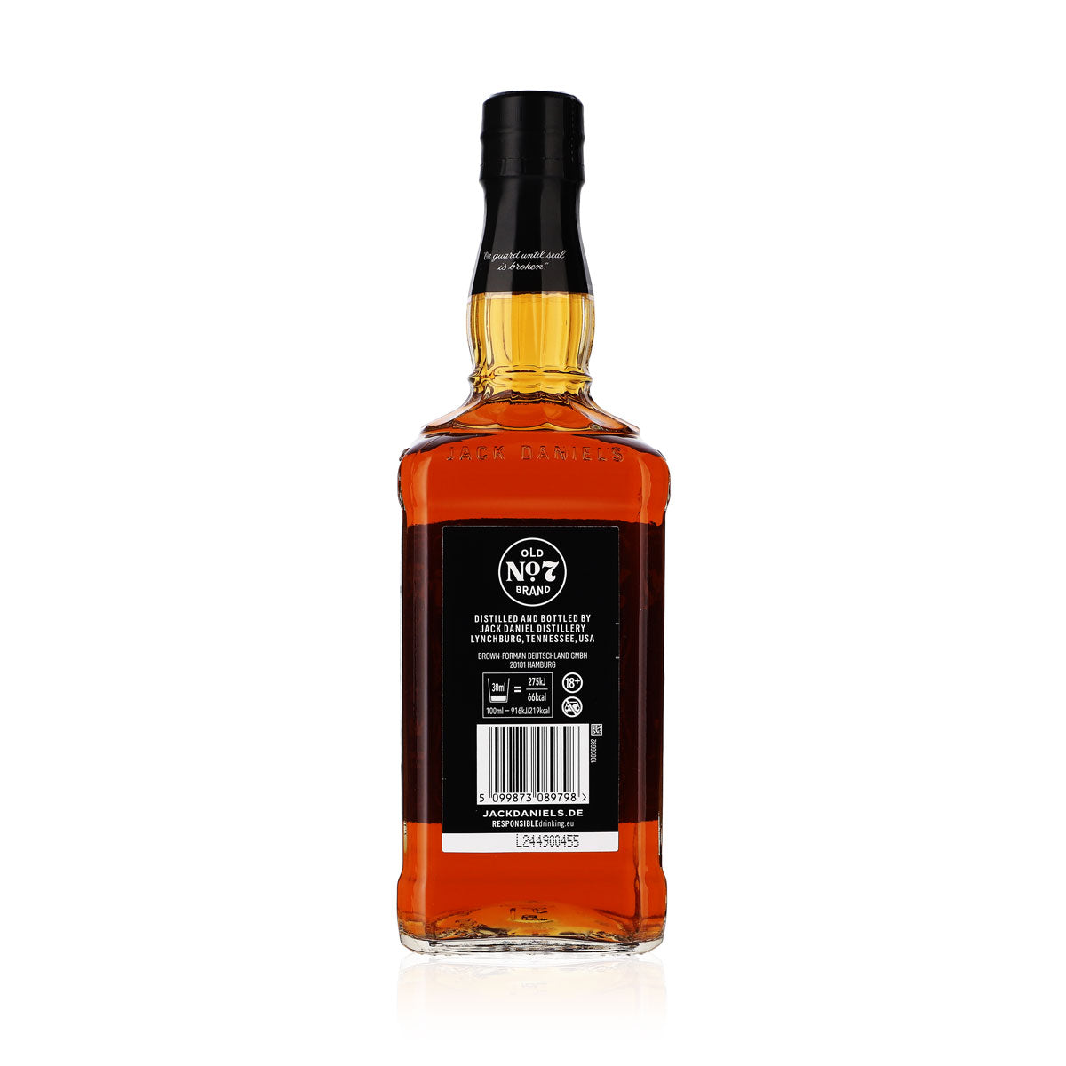 Jack Daniels Tennessee 0.7l 40% vol. Whiskey Old No. 7 – View 4