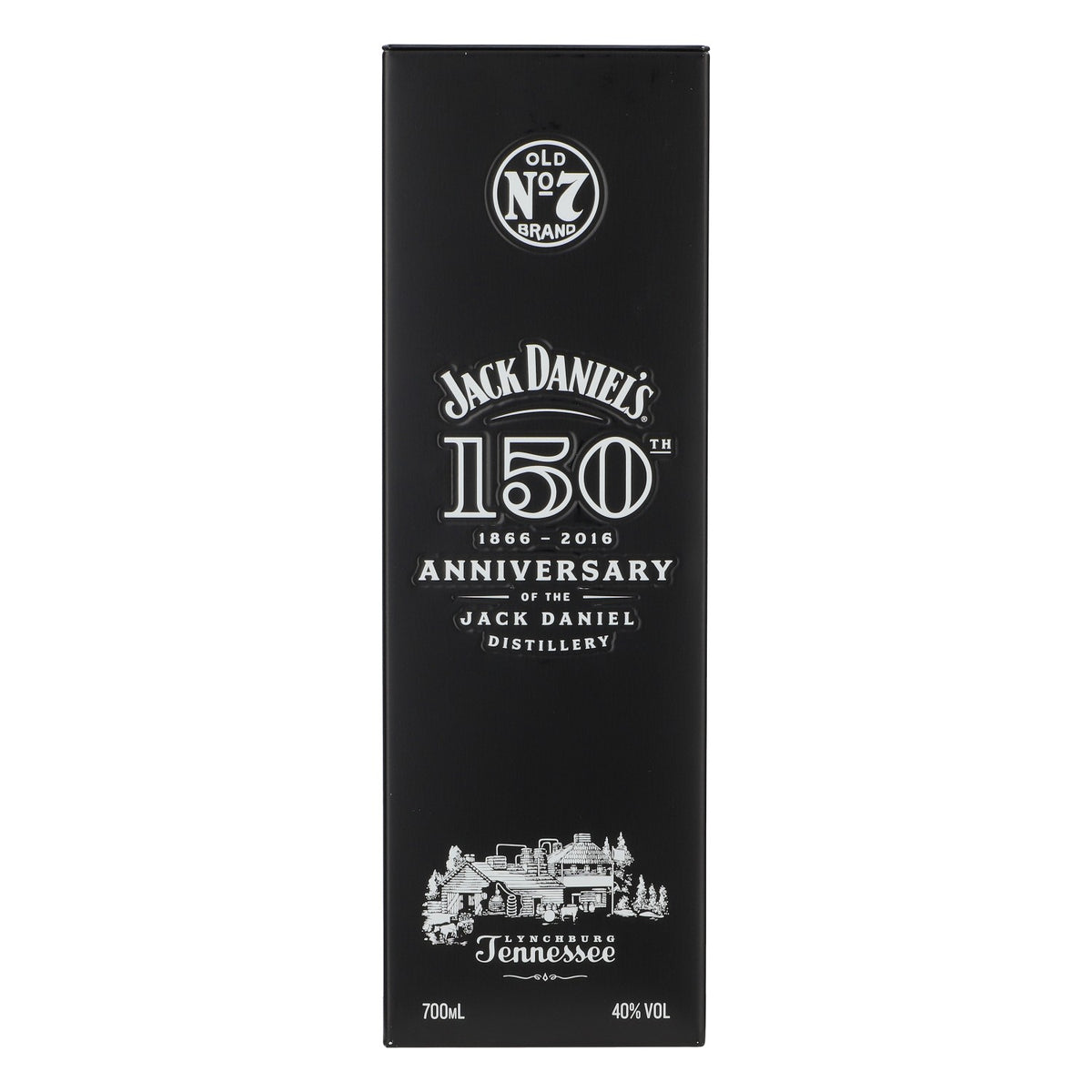 Jack Daniels Whiskey Tin Can Decoration 150th Anniversary