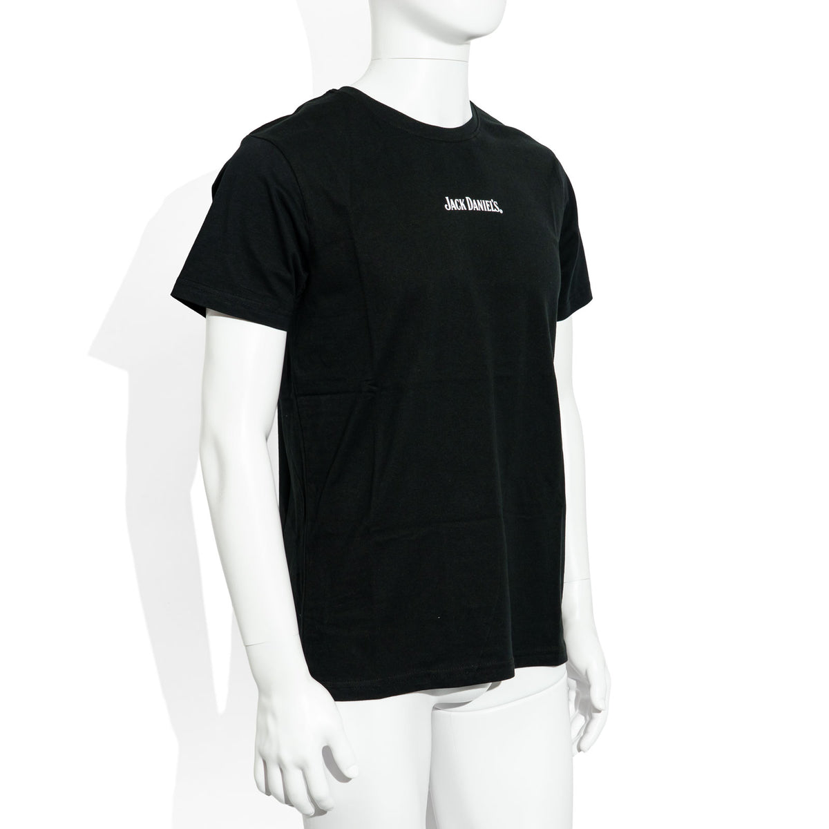 Jack Daniels Whiskey Glass Round Neck Unisex T-Shirt "Please" Cotton – View 2