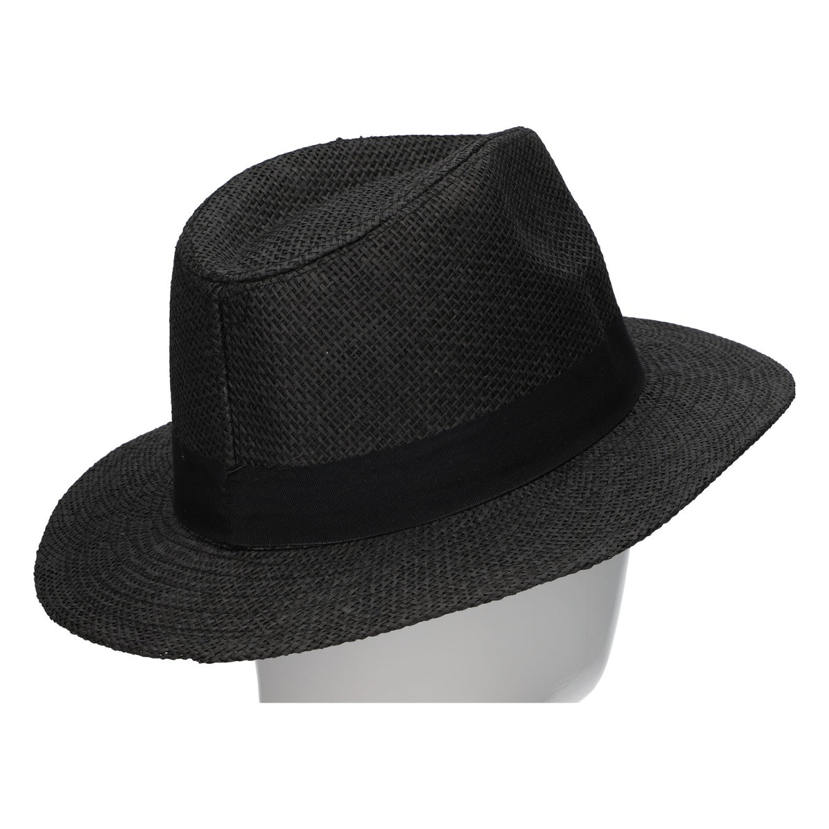 Jack Daniels Whiskey Hat, Black Straw Hat, Size 58, New, Straw – View 4