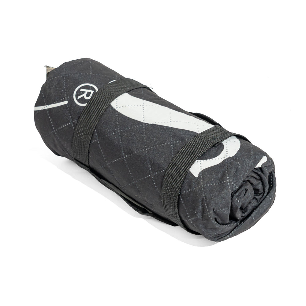 Jack Daniels Whiskey Picnic Blanket, Black, Polyester, 145x115 cm