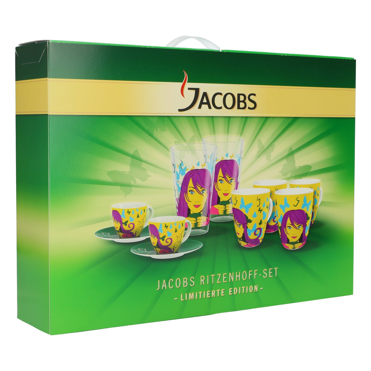 Jacobs Coffee Latte Set Ritzenhoff Set Edition 13 Mugs Cups Thermal Glasses – View 2
