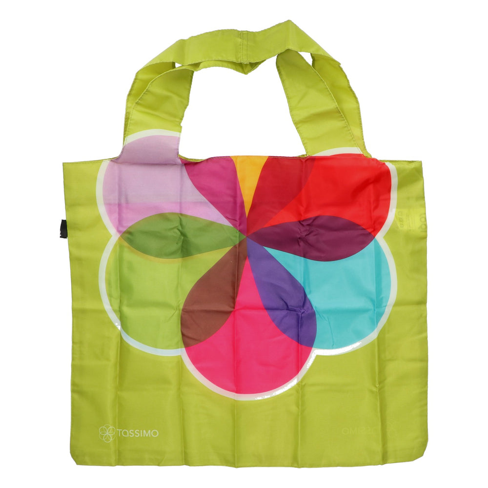 Jacobs LOQI TASSIMO Bag, Shopping Bag, Foldable Tote, Green Polyester Bag