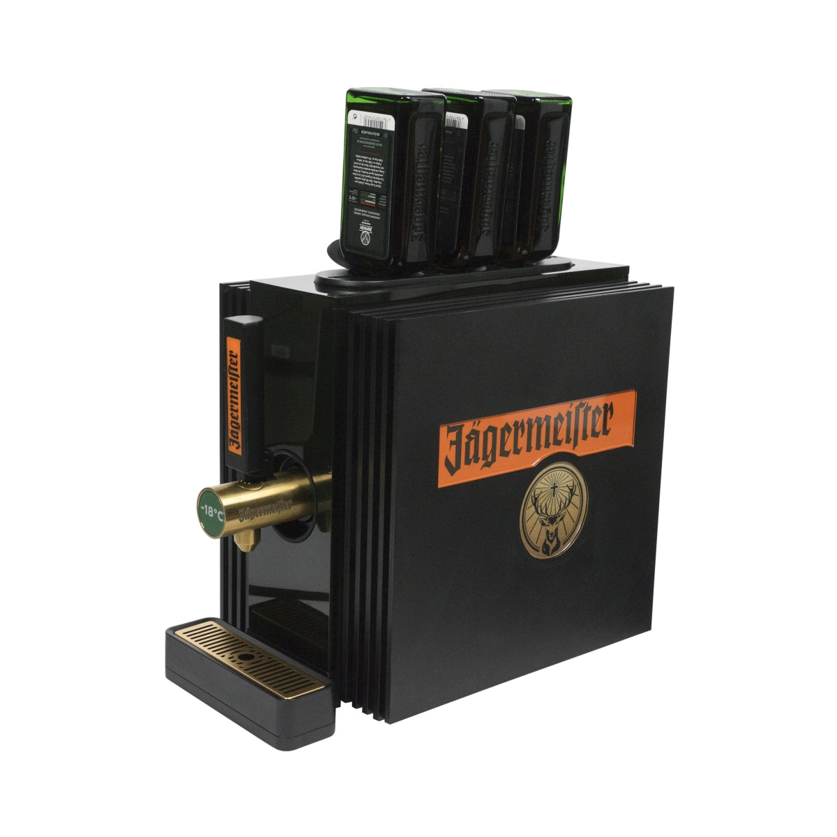 Jägermeister Dispenser LED 3 Bottle Bottle Tap Shot Machine Tap Dispenser JEMEU – View 3
