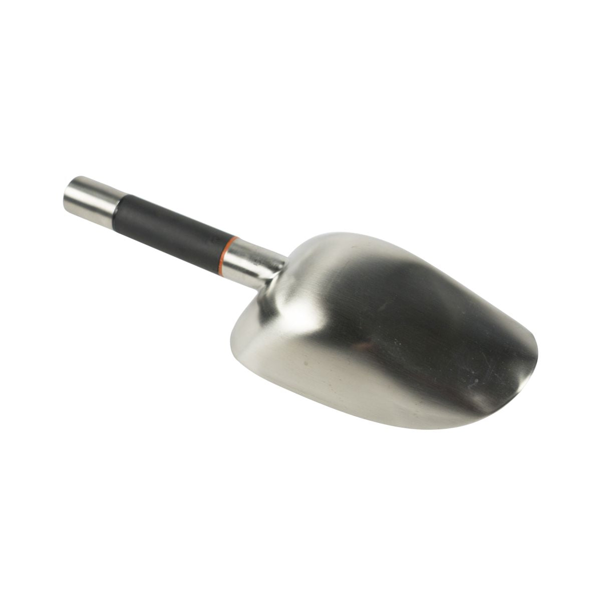 Jägermeister ice scoop Ice cube scoop Serving spoon Silver Rubber handle Bar – View 2