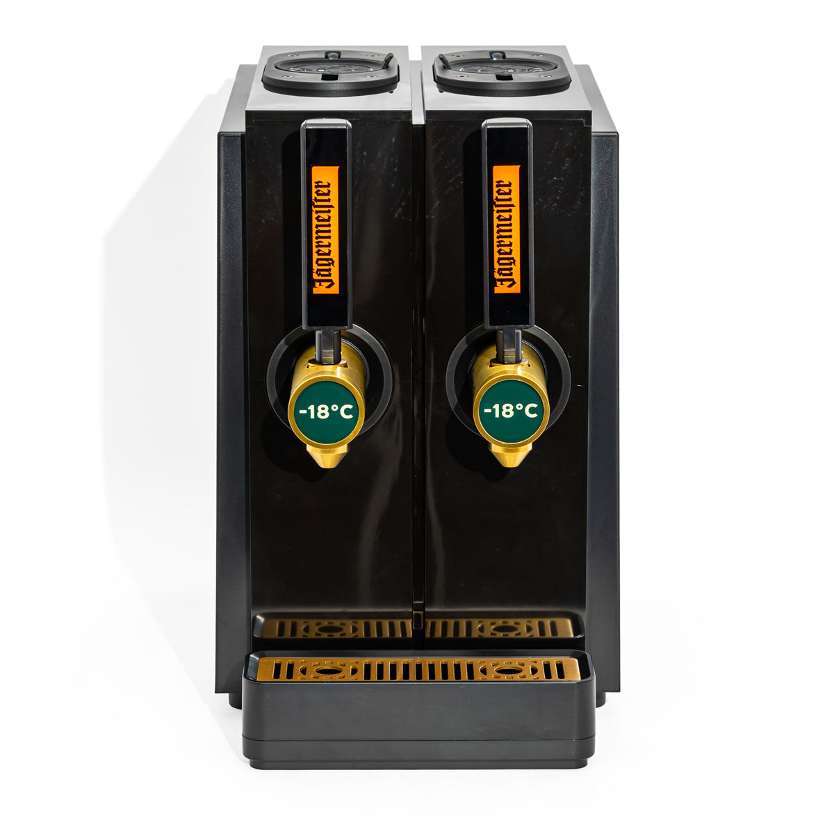 Jägermeister Liqueur Dual Tap Machine Dispenser for 2 Bottles Shot Machine Black – View 2