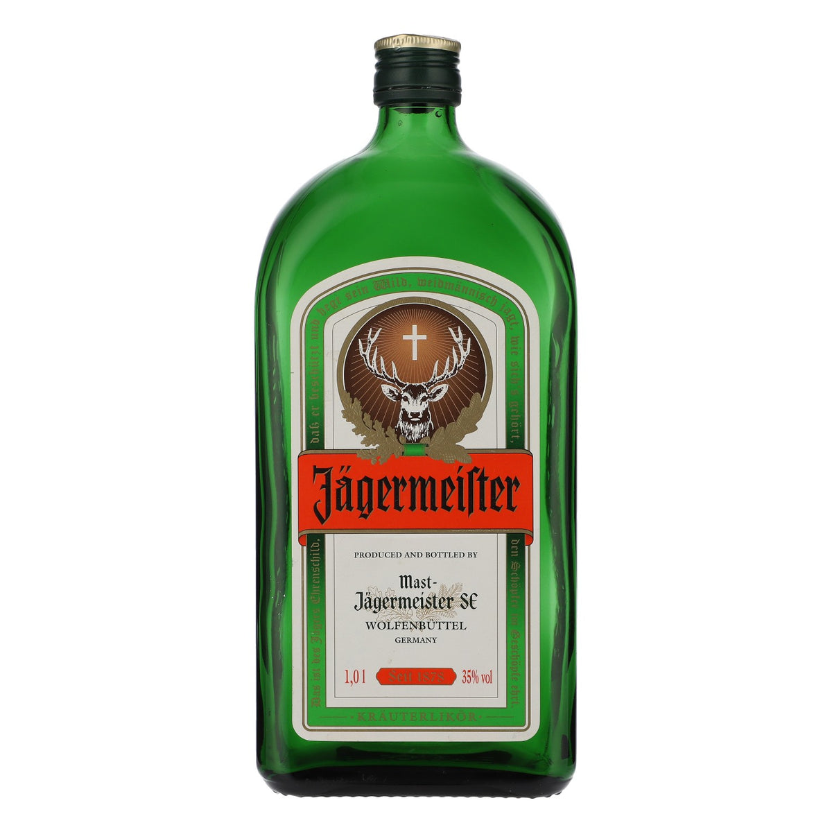 Jägermeister liqueur real glass display bottle 1l display bottle decorative bottle shop window
