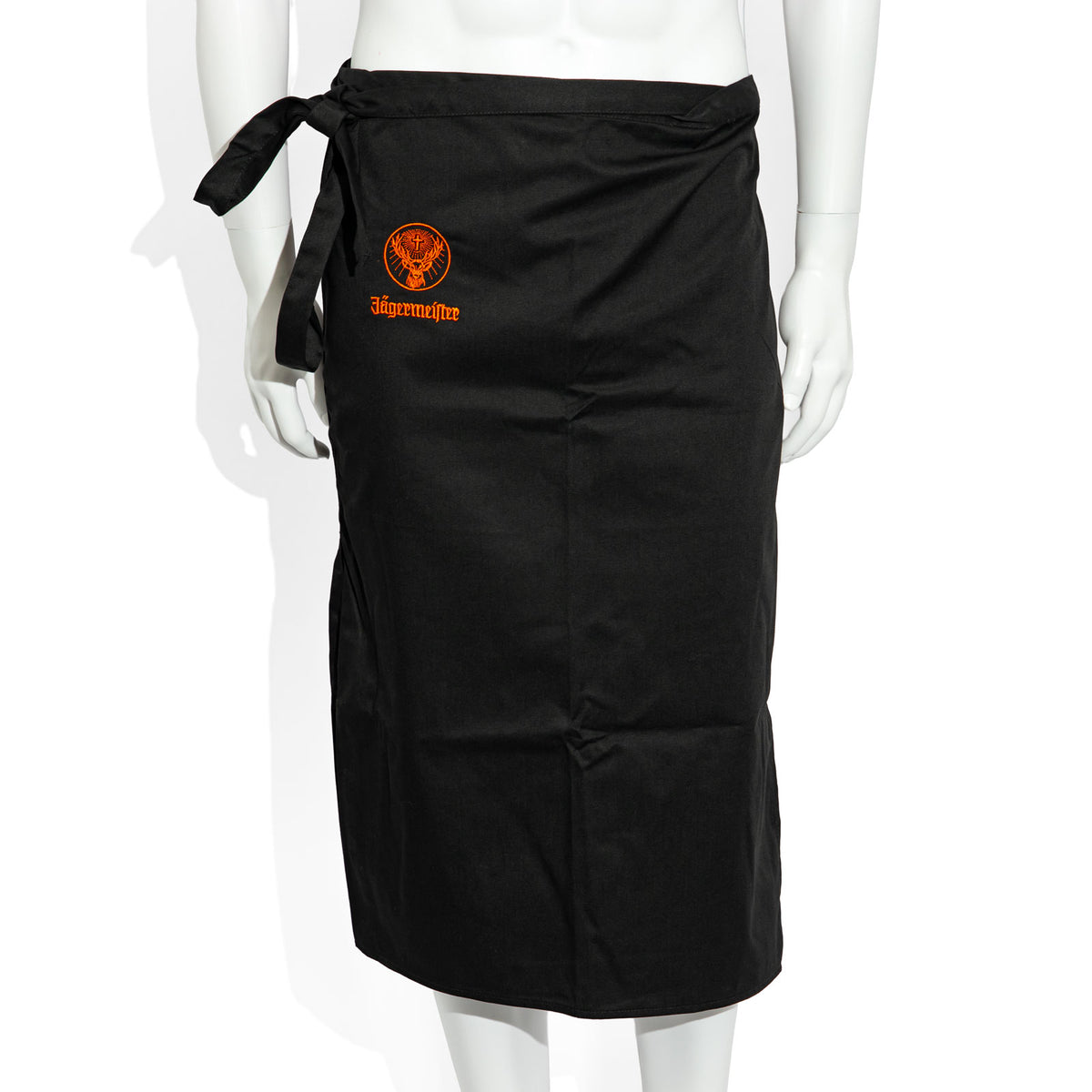 Jägermeister Liqueur Glass Bistro Apron with Logo, Long, Blended Fabric Apron