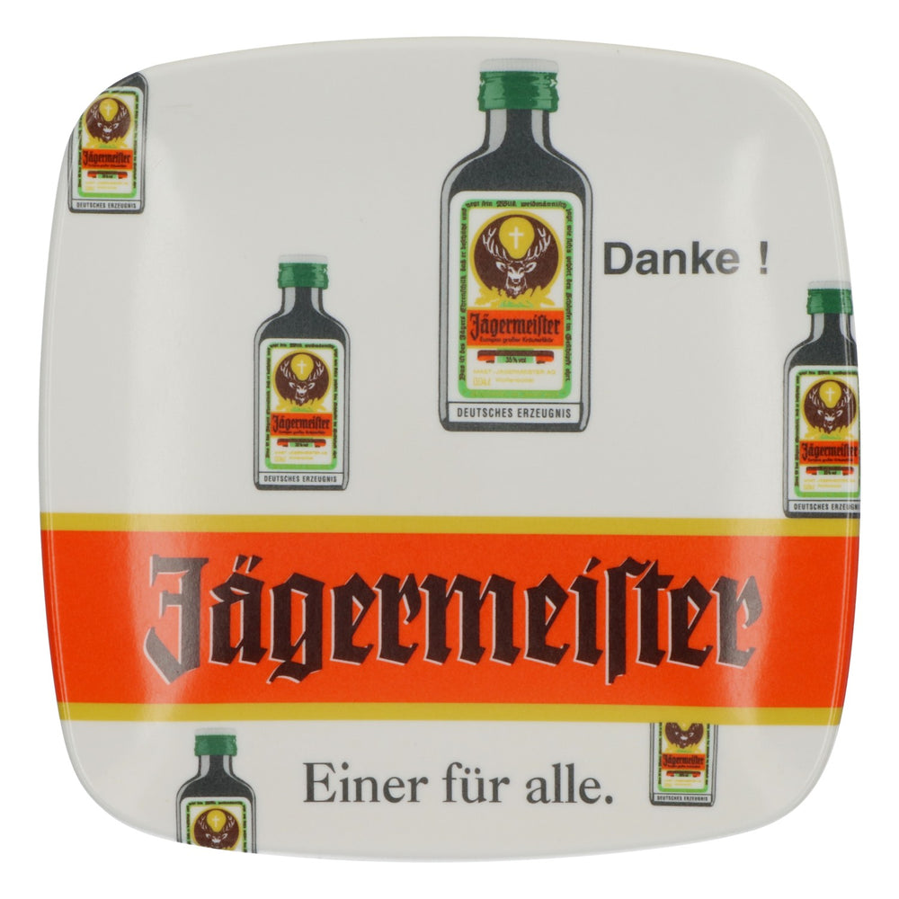 Jägermeister Liqueur Cash Tray Money Bowl Kiosk Booth White New Plastic